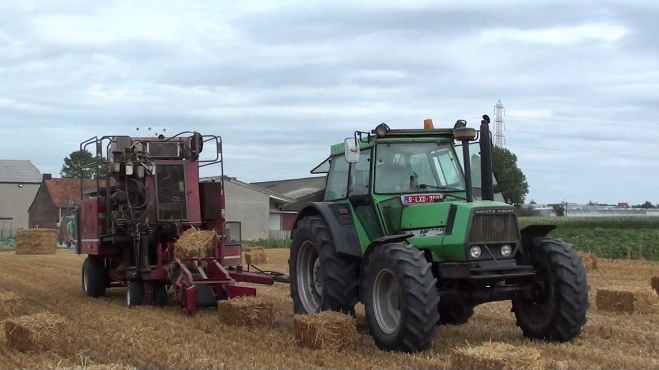 Loonw. Callewaert - Gits - Deutz-Fahr DX 6.30 - Bale Baron