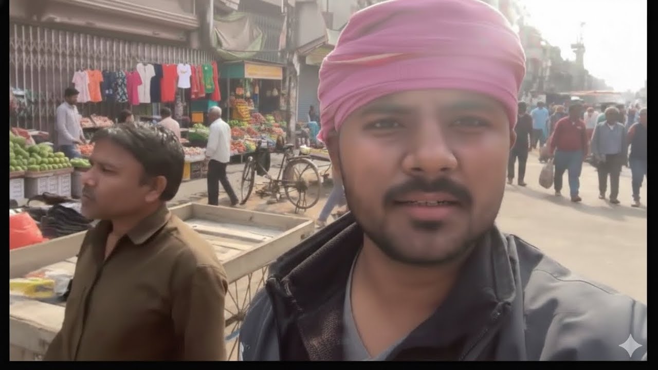 Mugalsarai me Monday market laga hai ()-Rahul vlog 