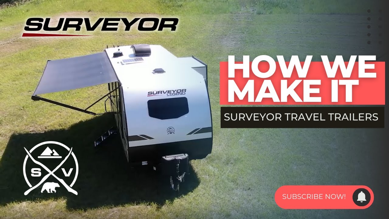 How Surveyor Travel Trailers Are Made!