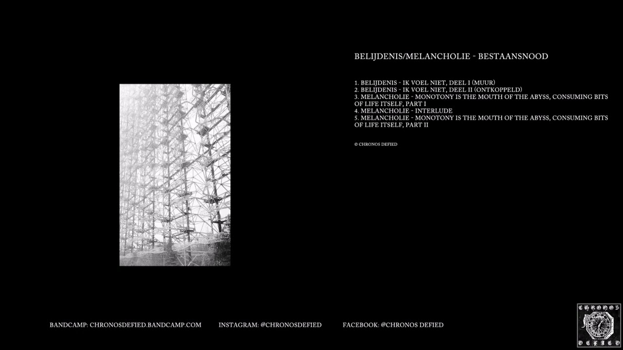 Belijdenis / Melancholie &ndash; Bestaansnood (full split, 2020)