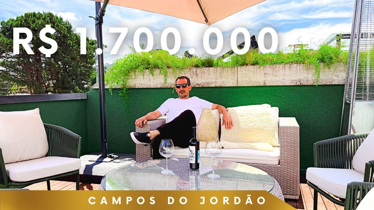 UMA VISTA DE 180º DE TIRAR O FÔLEGO em Campos do Jordão!!!