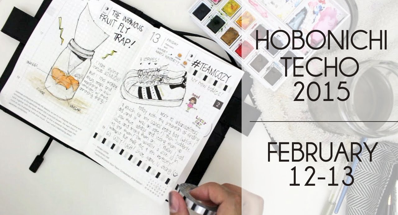 Hobonichi Techo Planner 2015 | February 12-13