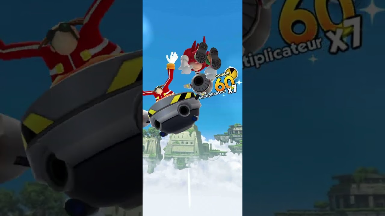 Sonic Dash: Gameplay as Movie Knuckles