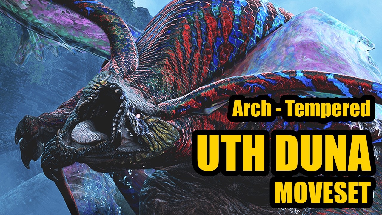 Arch Tempered Uth Duna Moveset - Monster Hunter Wilds