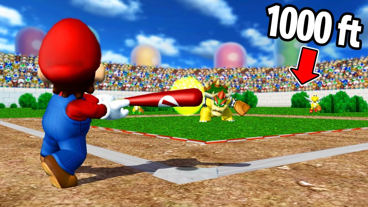 THE BIGGEST STADIUM EVER CREATED in Mario Super Sluggers