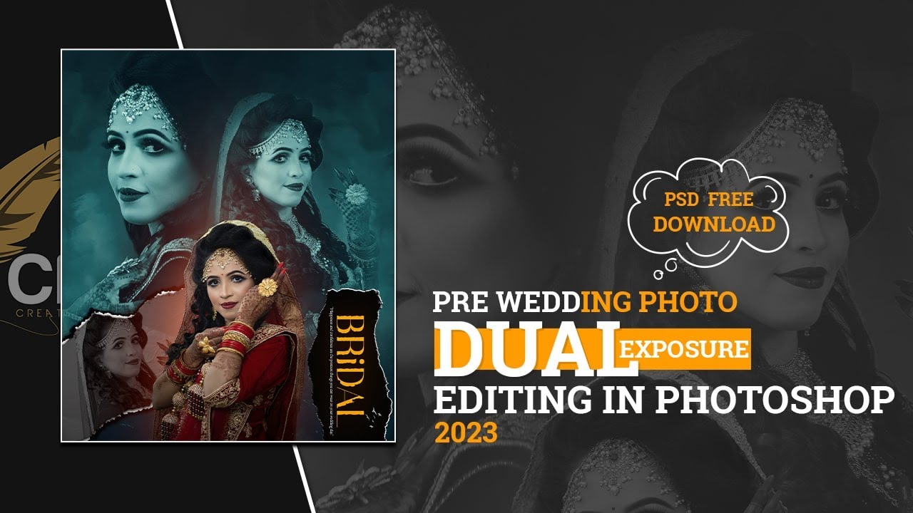 New Trending Bride Poster Designe in Photoshop 2023
