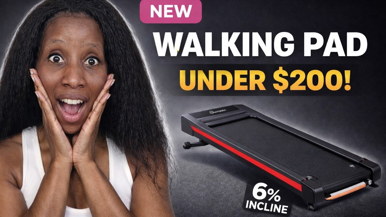 Struggling With Belly Fat? Try This 50-Min Incline Walking Workout #homegym #walkingpad #treadmill