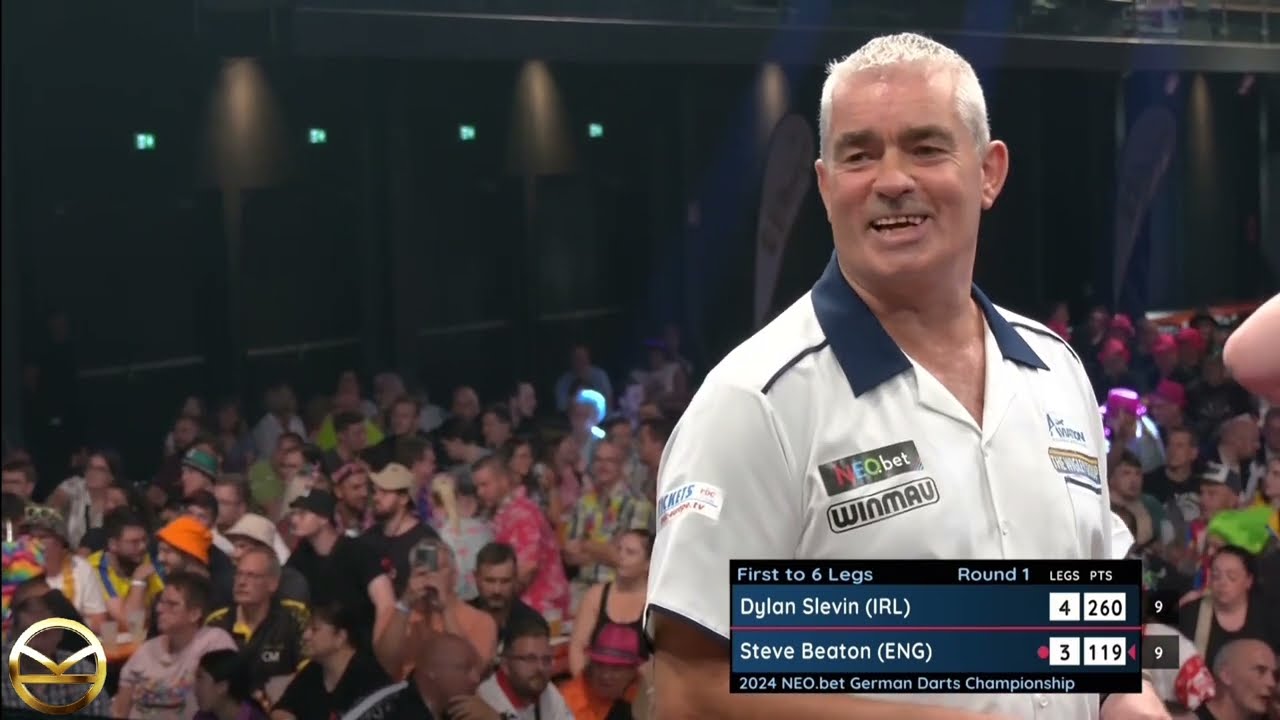 ONE LAST TIME | Steve Beaton vs Dylan Slevin | German Darts Championship 2024