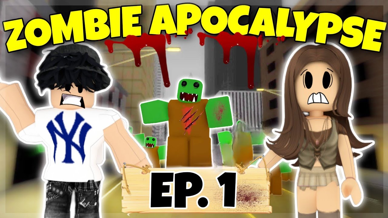 ROBLOX POV : THE ZOMBIE OUTBREAK (EP 1)  ROBLOX BROOKHAVEN 🏡RP