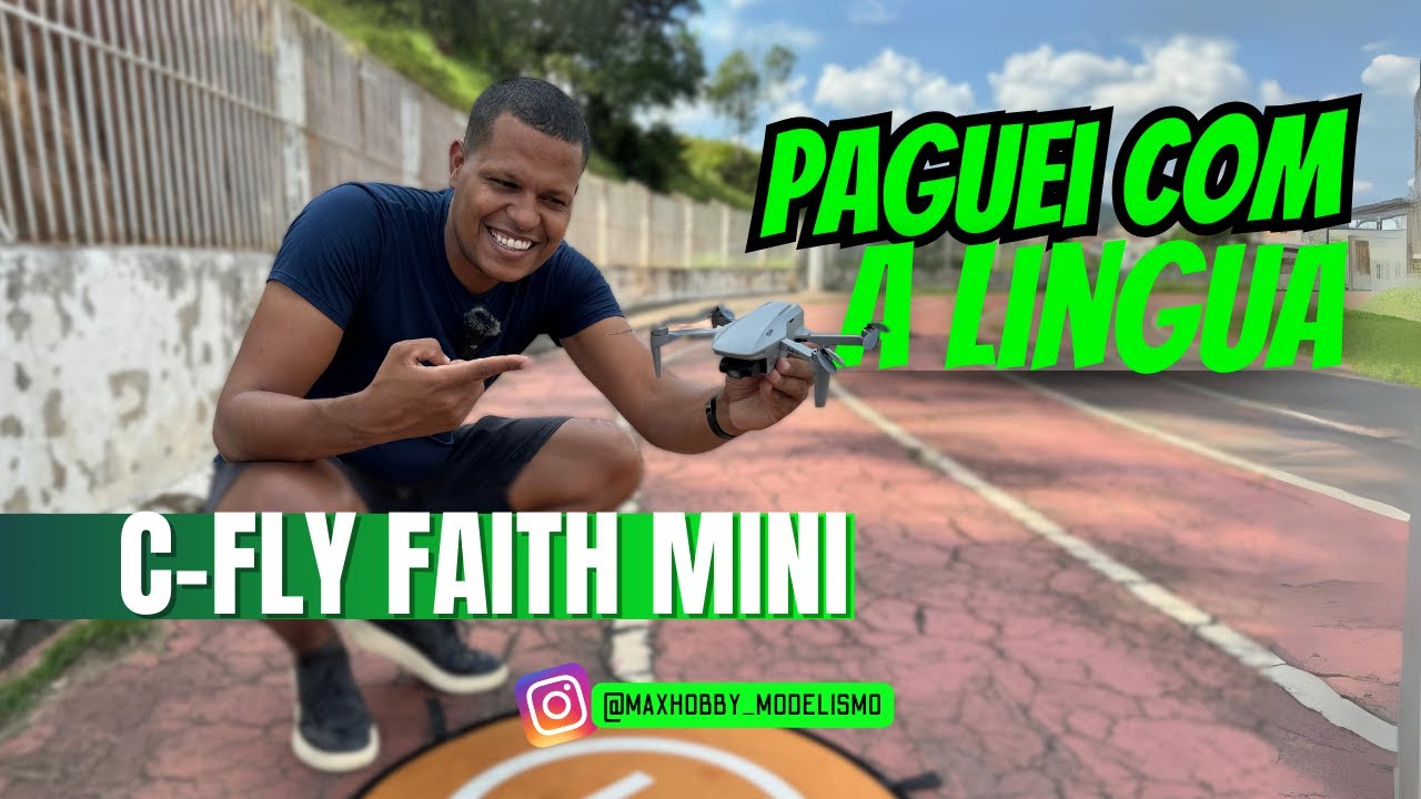 Fui surpreendido com esse Drone CFly Faith Mini | Teste de Alcance!