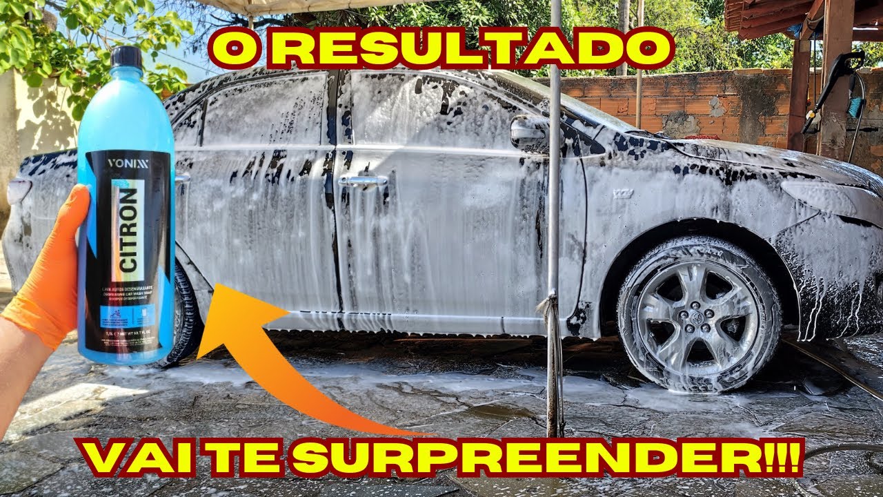 🍊 SHAMPOO CITRON VONIXX – REMOVE CERA E AINDA DÁ BRILHO? Eu testei e o resultado vai te surpreender!