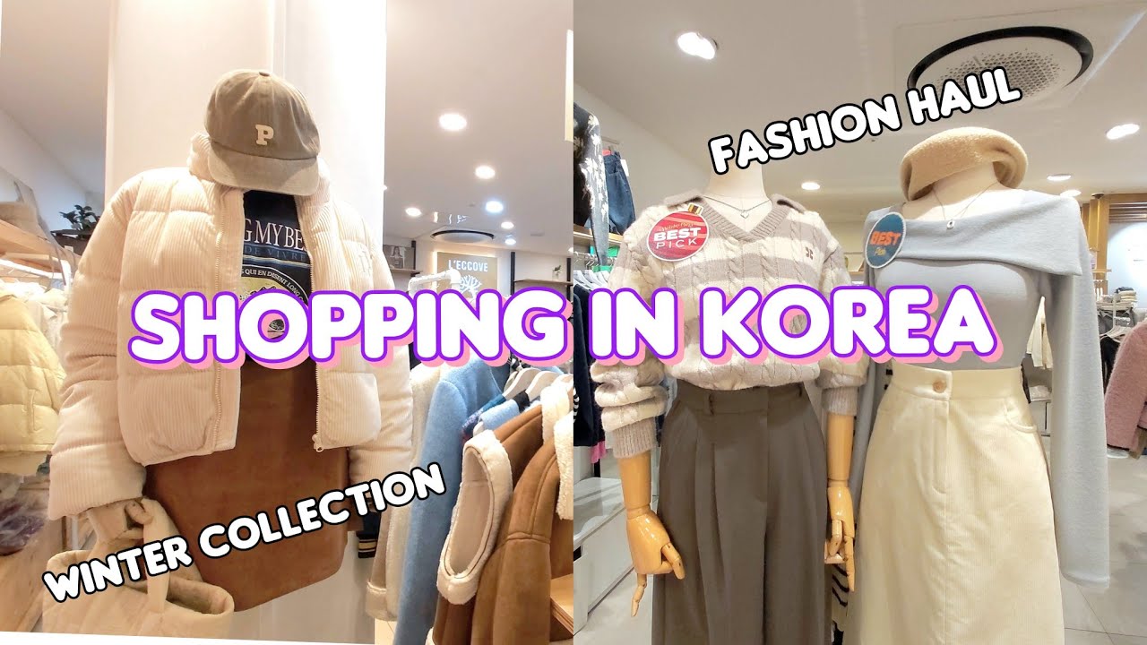 GOTOMALL winter Fashion Haul, Shopping in korea 🇰🇷 vlog