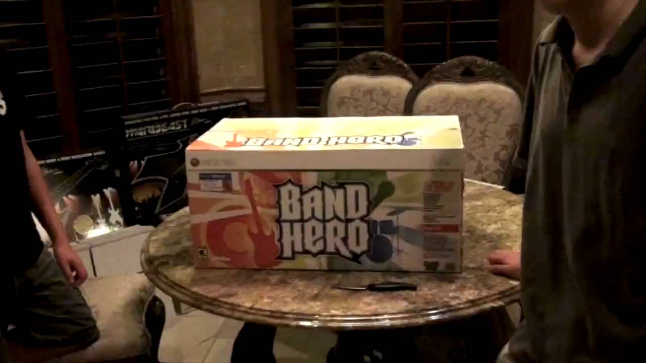 Распаковка Band Hero