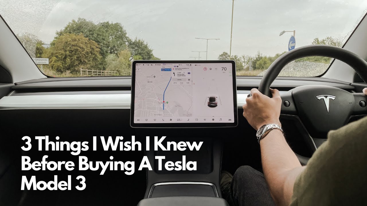 3 Things I Wish I Knew Before Buying a Tesla Model 3