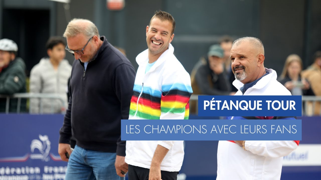 L'EQUIPE DE FRANCE AU PETANQUE TOUR DE DIJON