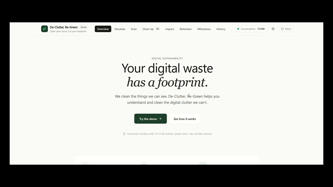 DORAHACKS-DE-CLUTTER RE-GREEN