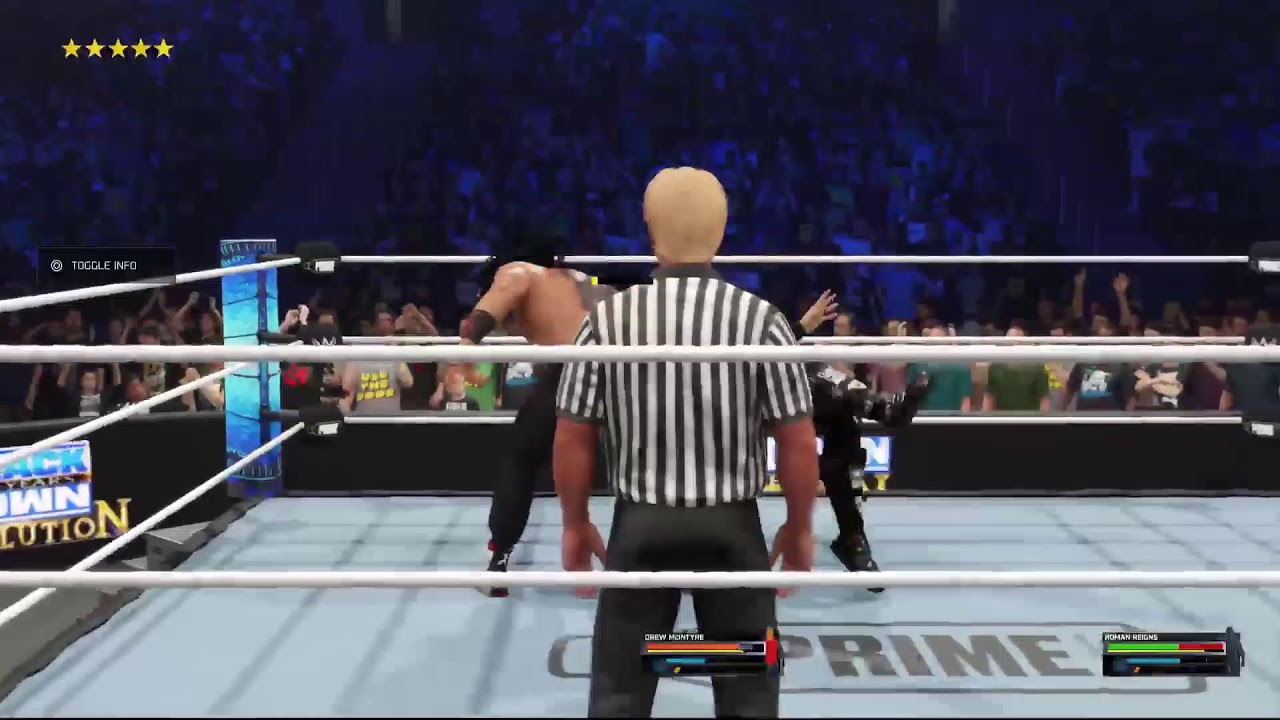 30 man Royal Rumble match.