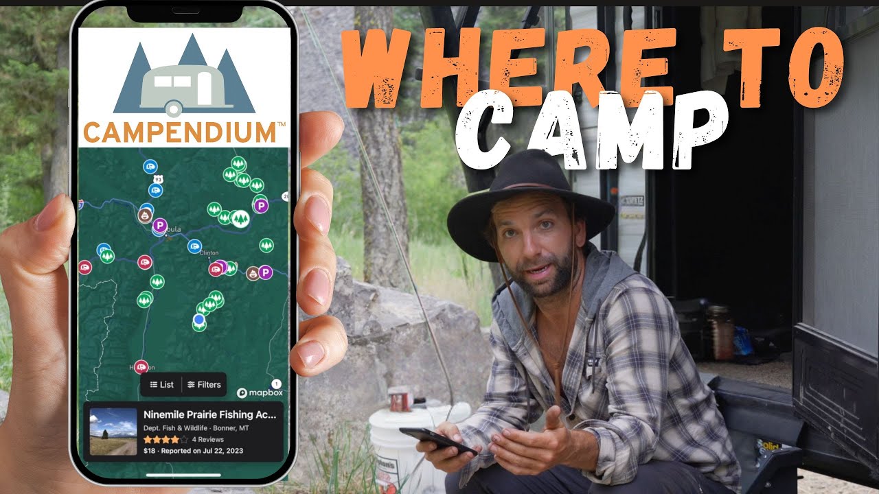 How To Find A Camping Spot Anywere
