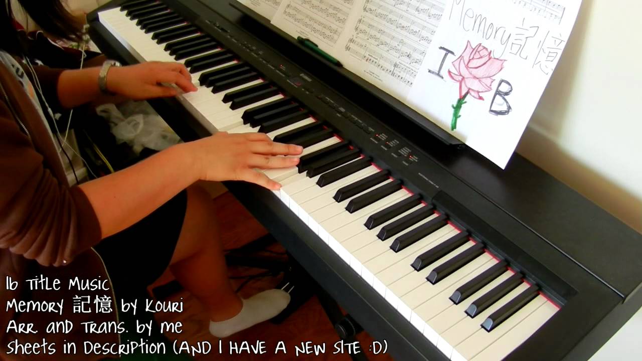 Ib Title Music - Memory 記憶 (piano by ear w/ sheets)