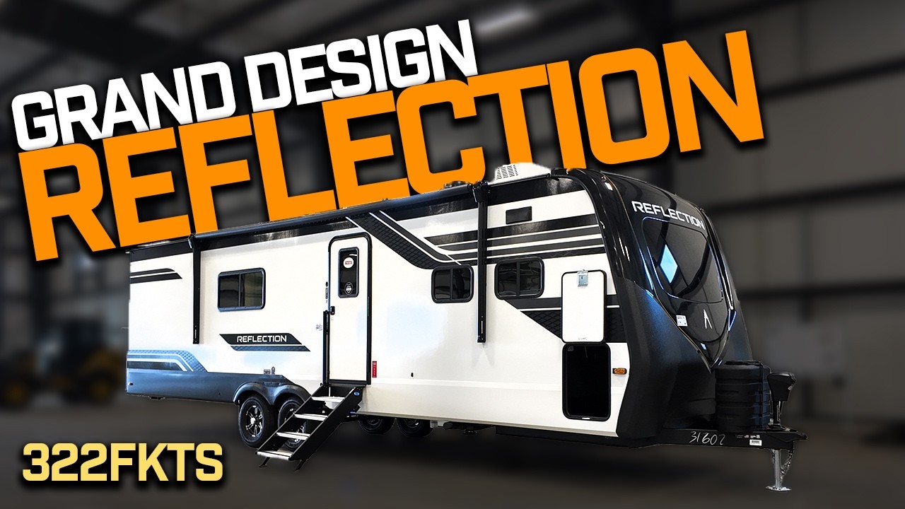 Самая большая ванная комната в автодоме! Grand Design Reflection 322FKTS