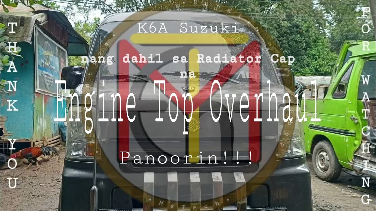 Engine Top Overhaul | K6A Suzuki Van Multicab