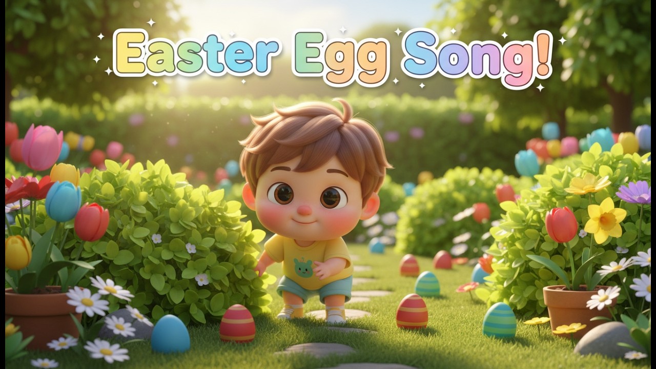 Easter Egg Song + More Color Song – Nursery Rhyme, Color Recognition, and Fun Holiday Play