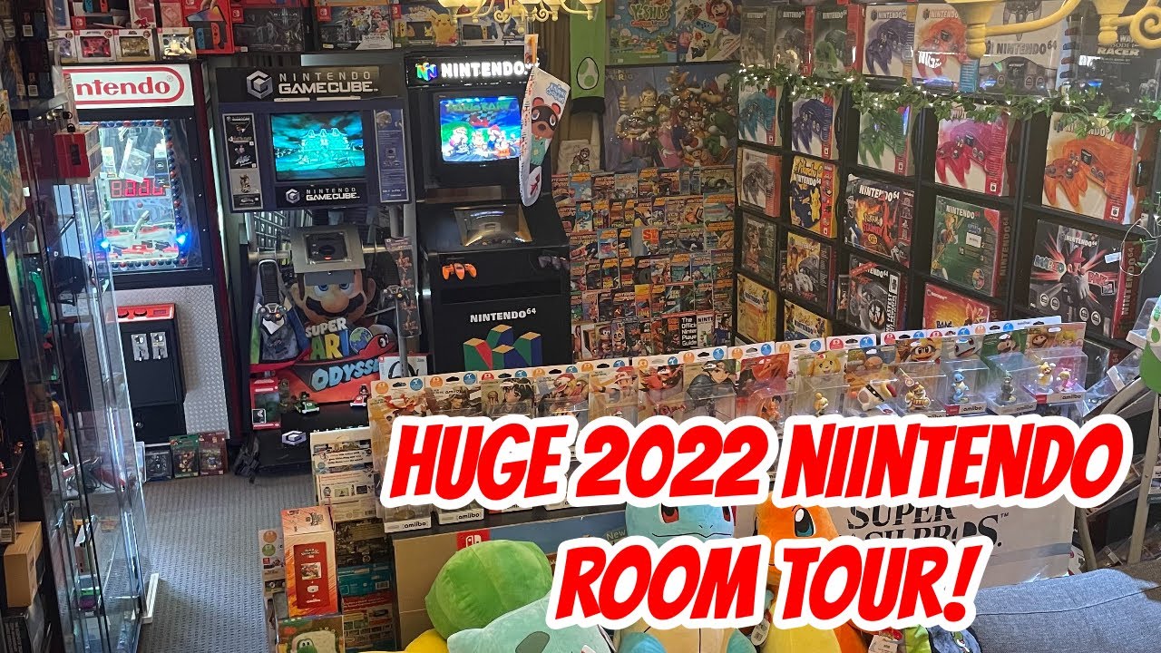 *HUGE* 2022 Nintendo Room Tour