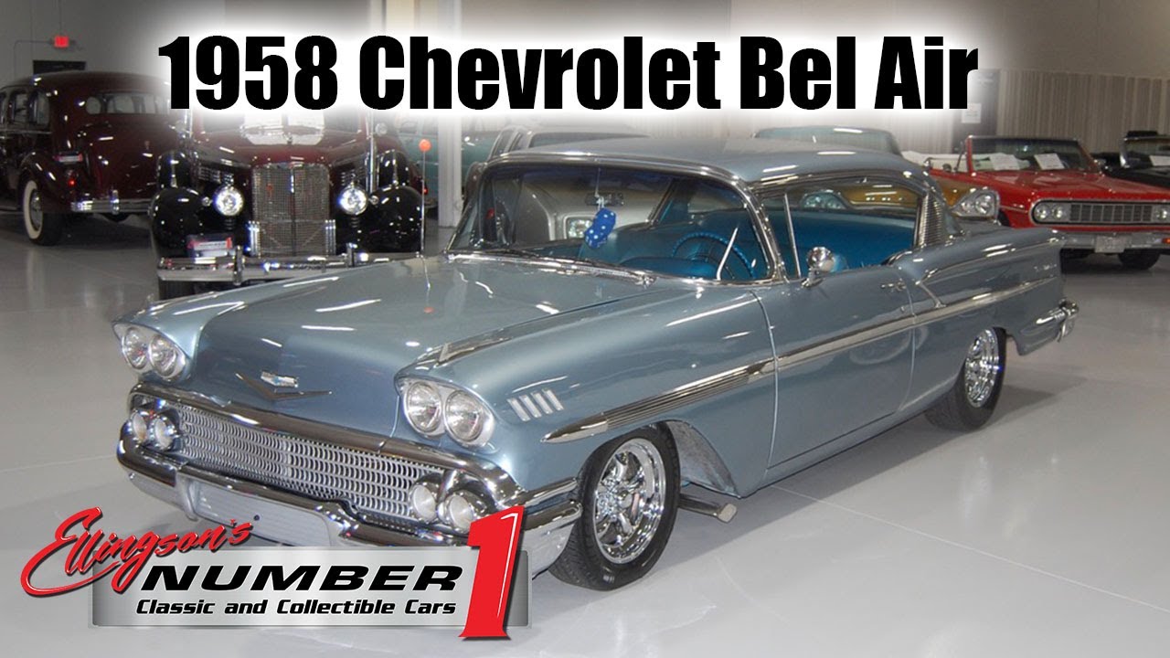 1958 Chevrolet Bel Air 2-Door Hardtop at Ellingson Motorcars in Rogers, MN