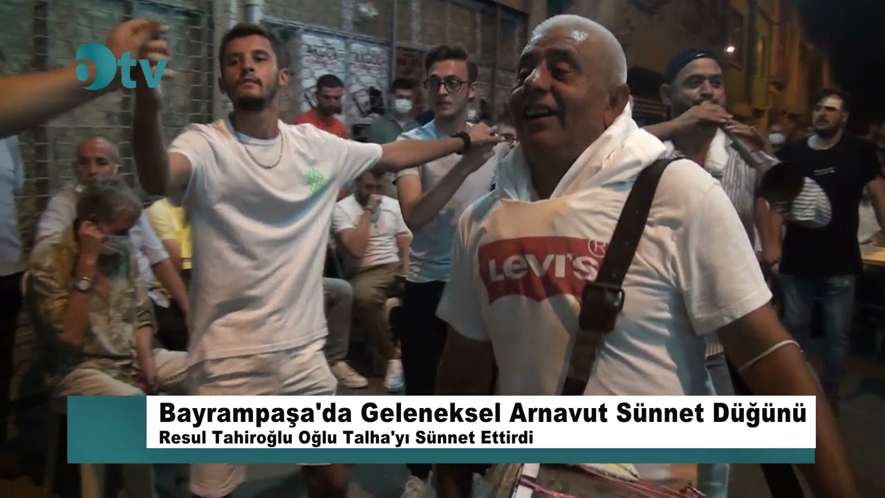 Bayrampaşa'da Geleneksel Arnavut Sünnet Düğünü