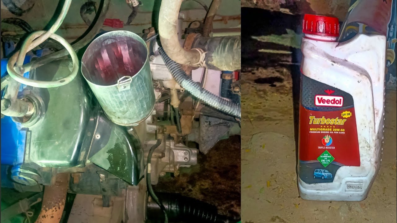 how to oil change 2 stroke engine oil change Bajaj auto rickshaw