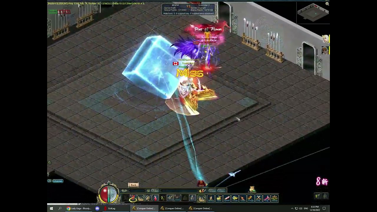 Arena Qualifer Conquer Online Warrior Vs Ninja