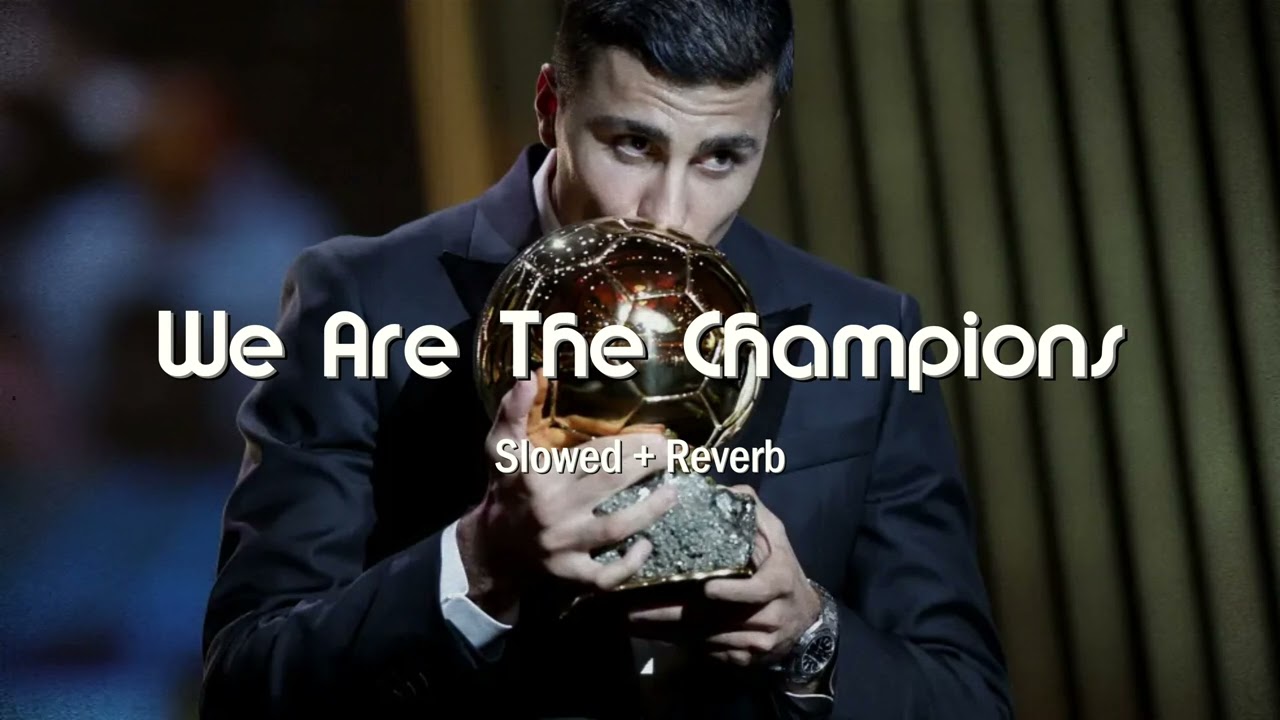 Queen - We Are The Champions (Slowed + Reverb)