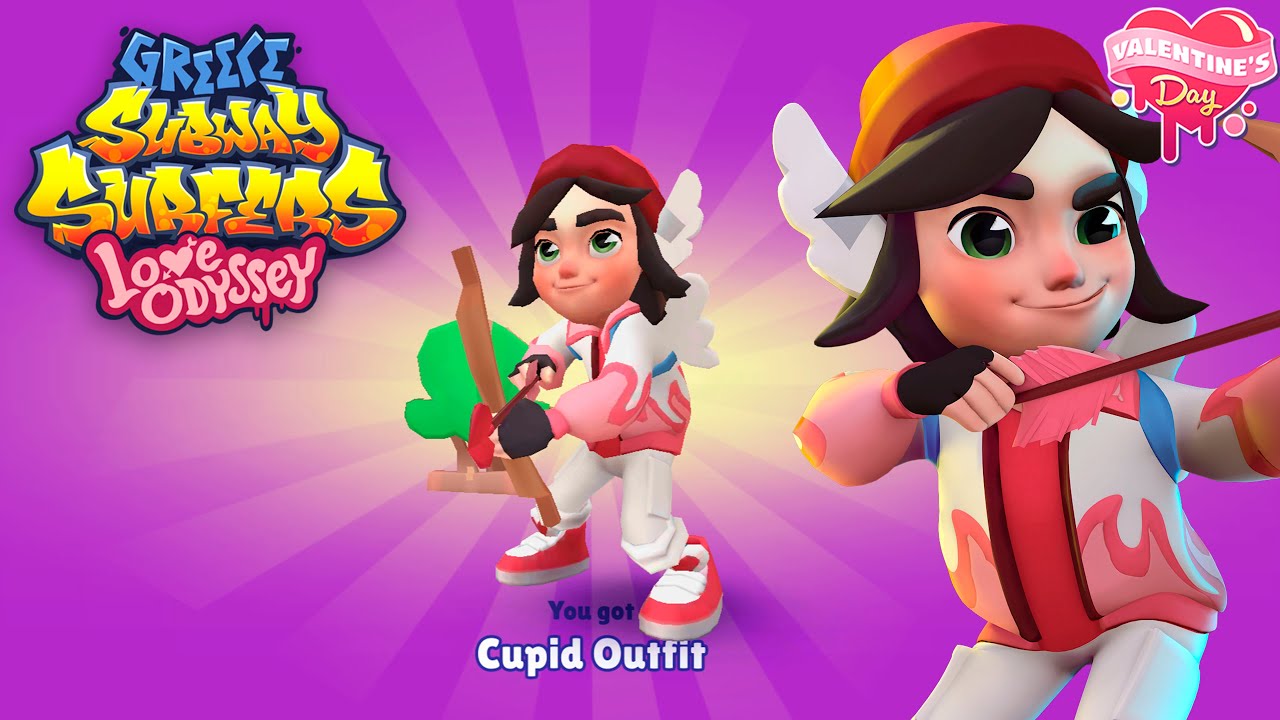 SUBWAY SURFERS GREECE 2024 : UNLOCKING ALFIE CUPID OUTFIT