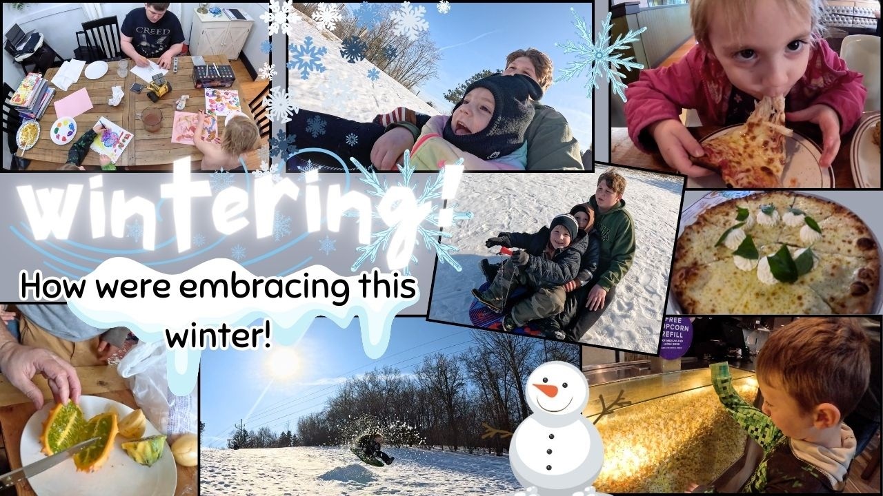 Wintering with kids, It’s not always quiet and cozy, but it’s something we’d never change! 