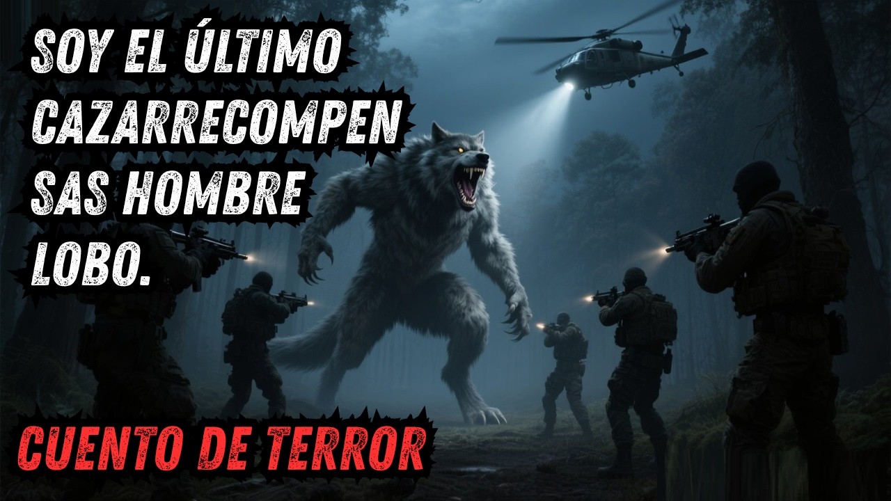 Monstruo a sueldo… soy el último cazarrecompensas de los hombres lobo. – Cuento de terror