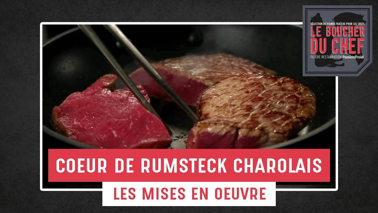 Cœur de rumsteck PAD VBF Charolais Le Boucher du Chef