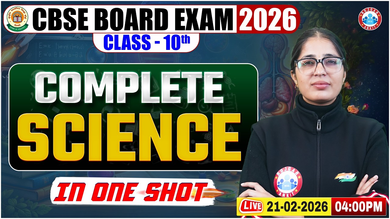 CBSE Class 10 Science One Shot | 10th Complete Science Revision |10th Science Full Syllabus Revision