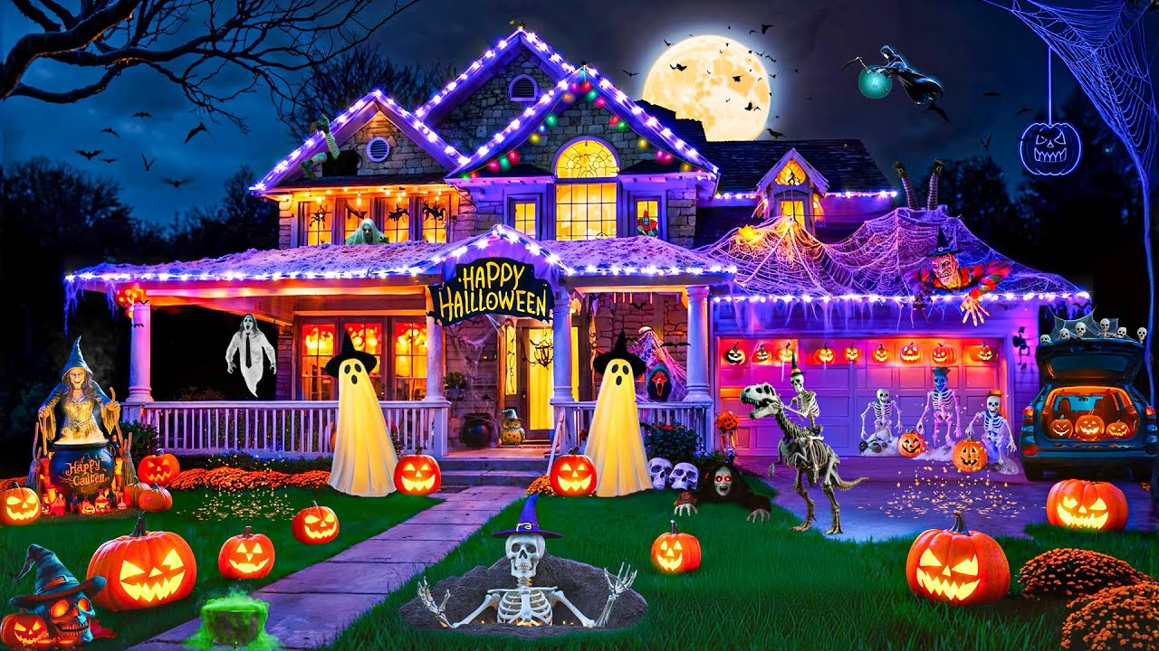 Best Spooky Halloween Music 2024 With Haunted House Halloween Ambience 🎃 Halloween Background Music👻