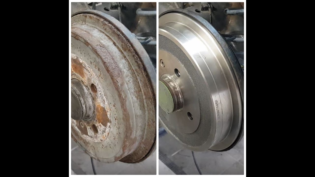 Bremstrommel bei einem VW UP wechseln. Change brake rear axle VW UP!. Seat Mii, Skoda Citigo