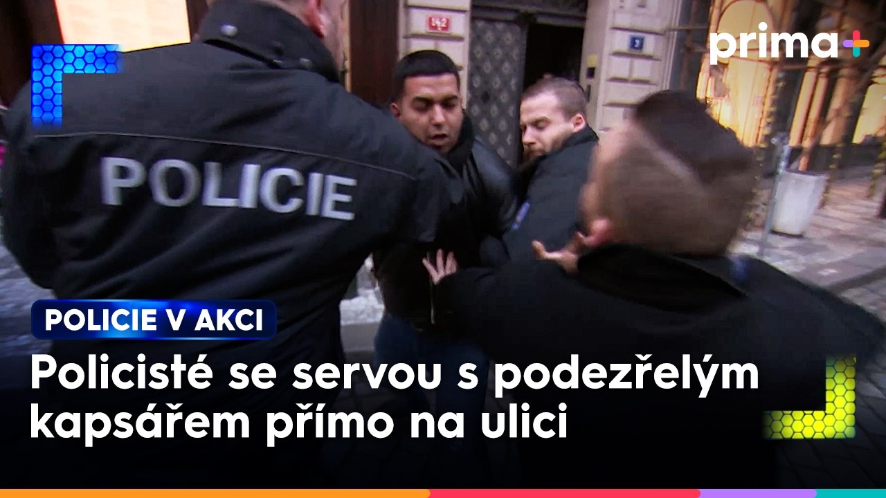 Svědek pronásleduje pachatele loupežného přepadení | Policie v akci