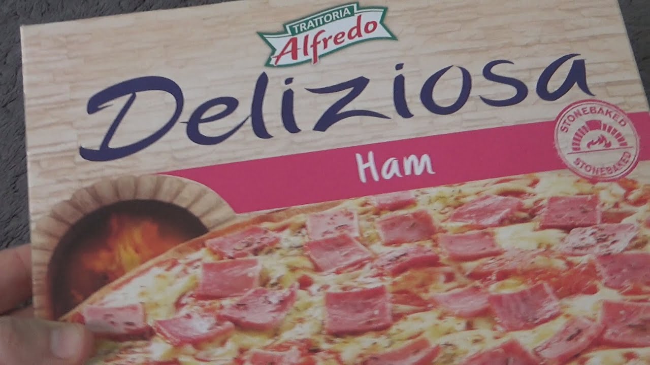 Trattoria Alfredo Deliziosa Ham Pizza 330 g Unboxing and Test