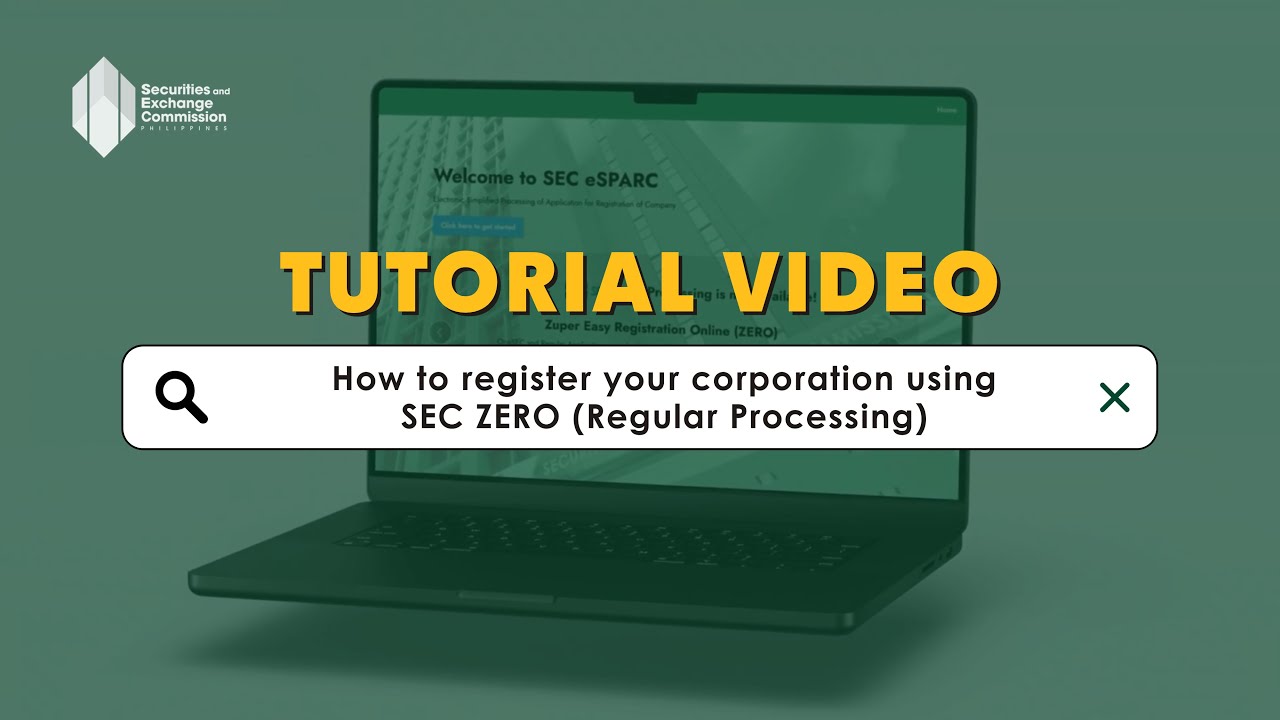РУКОВОДСТВО: Как зарегистрировать свою корпорацию с использованием SEC ZERO (обычная обработка)