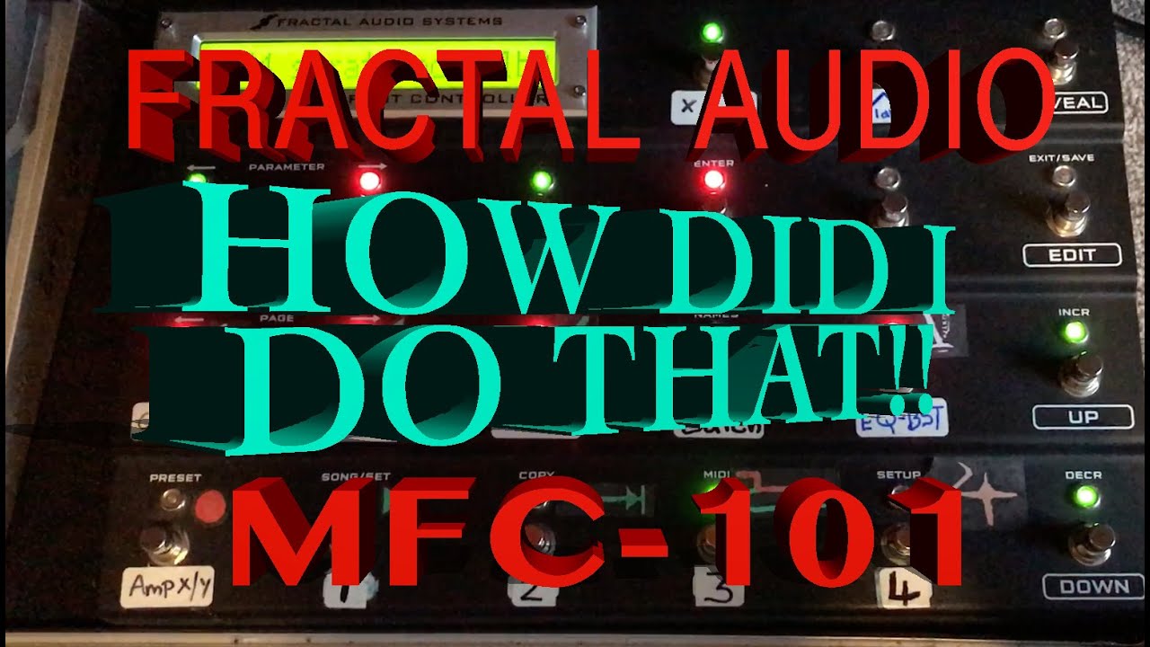 HOW I USE MFC-101 - EXCLUSIVE REVEAL!