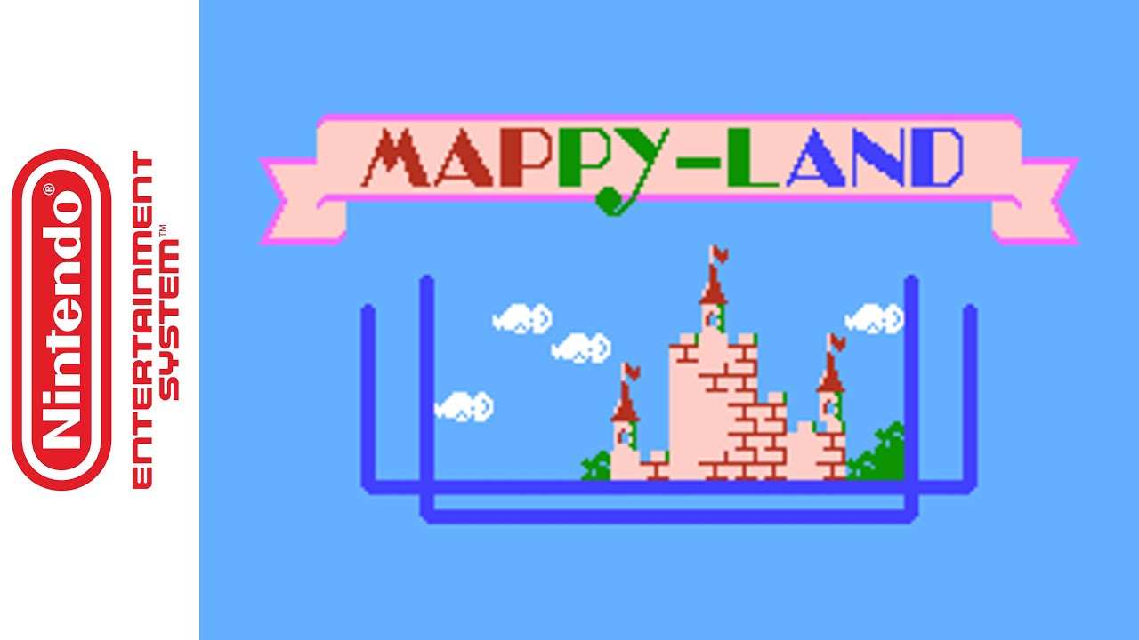 [NES] Mappy Land (1986) Longplay