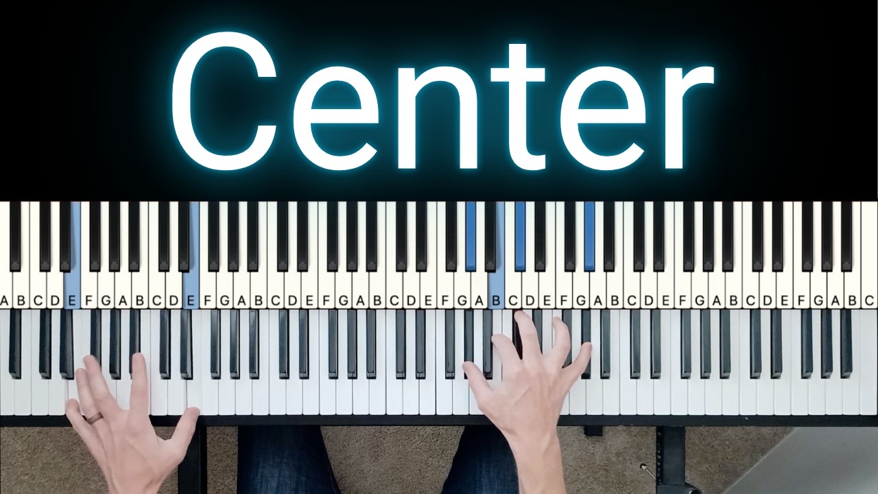 Center - Bethel Music [Piano Playthrough]