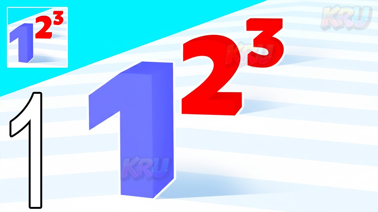 Number Master Gameplay Walkthrough Part 1 - Satisfying Merge (iOS & Android)