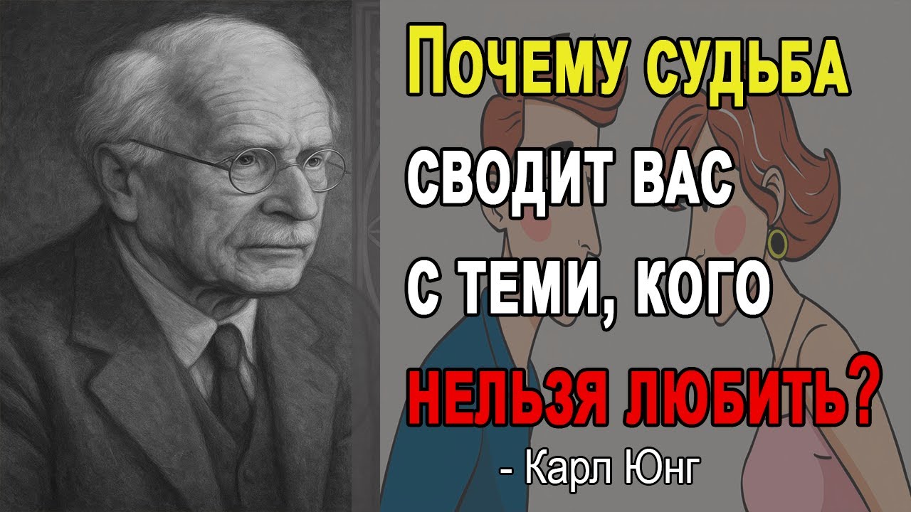 Почему судьба сводит вас с теми, кого нельзя любить? | Психология Карла Юнга