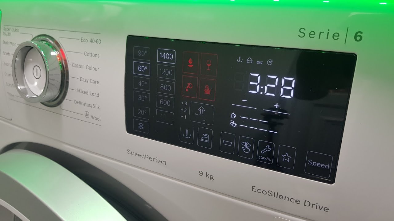 Bosch Serie 6 - Cottons 60° (Full cycle)