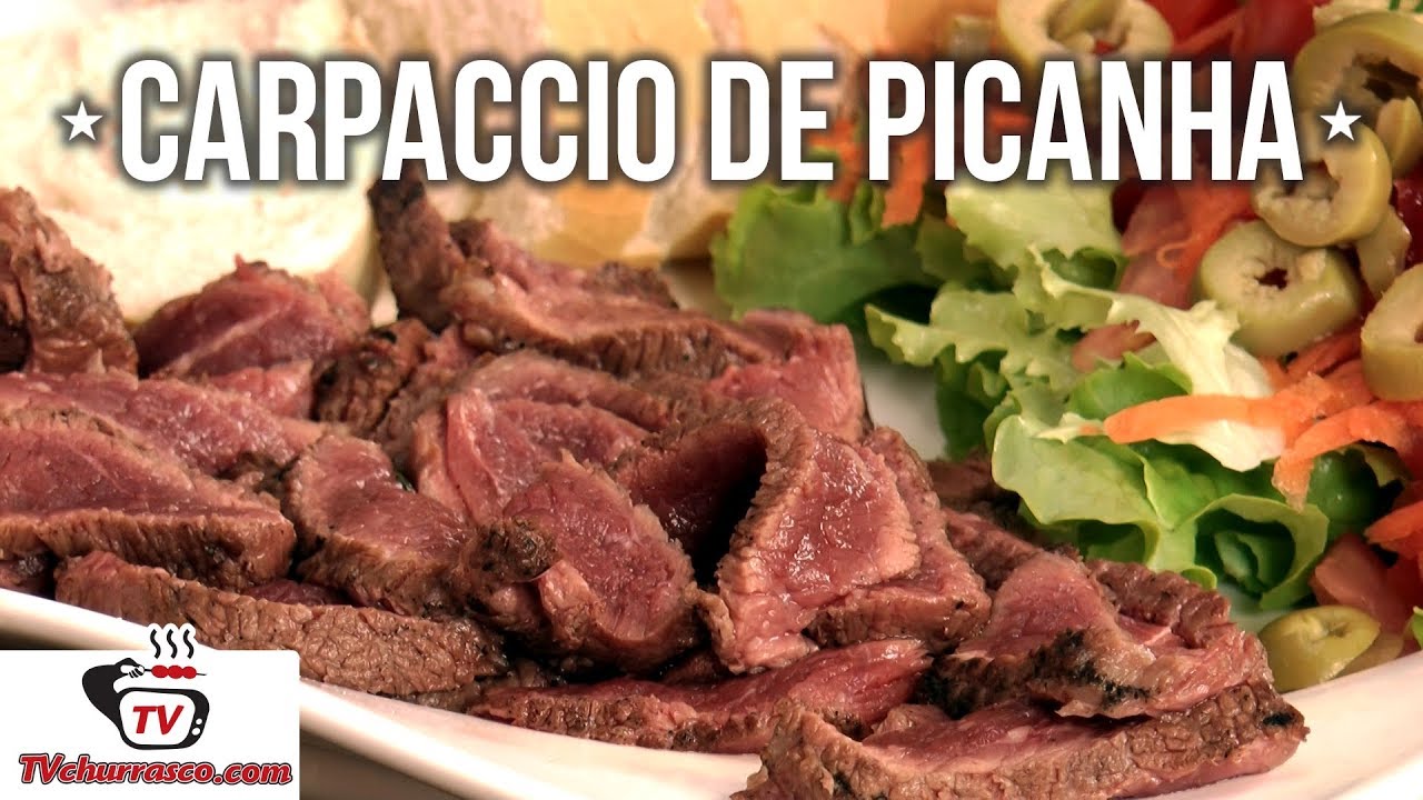 Como Fazer Carpaccio de Picanha - Tv Churrasco