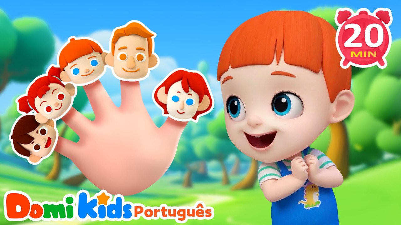 Canção da Família dos Dedinhos 👋 Para Crianças | Canções Infantis | Domi Kids | LEFUN Kids TV
